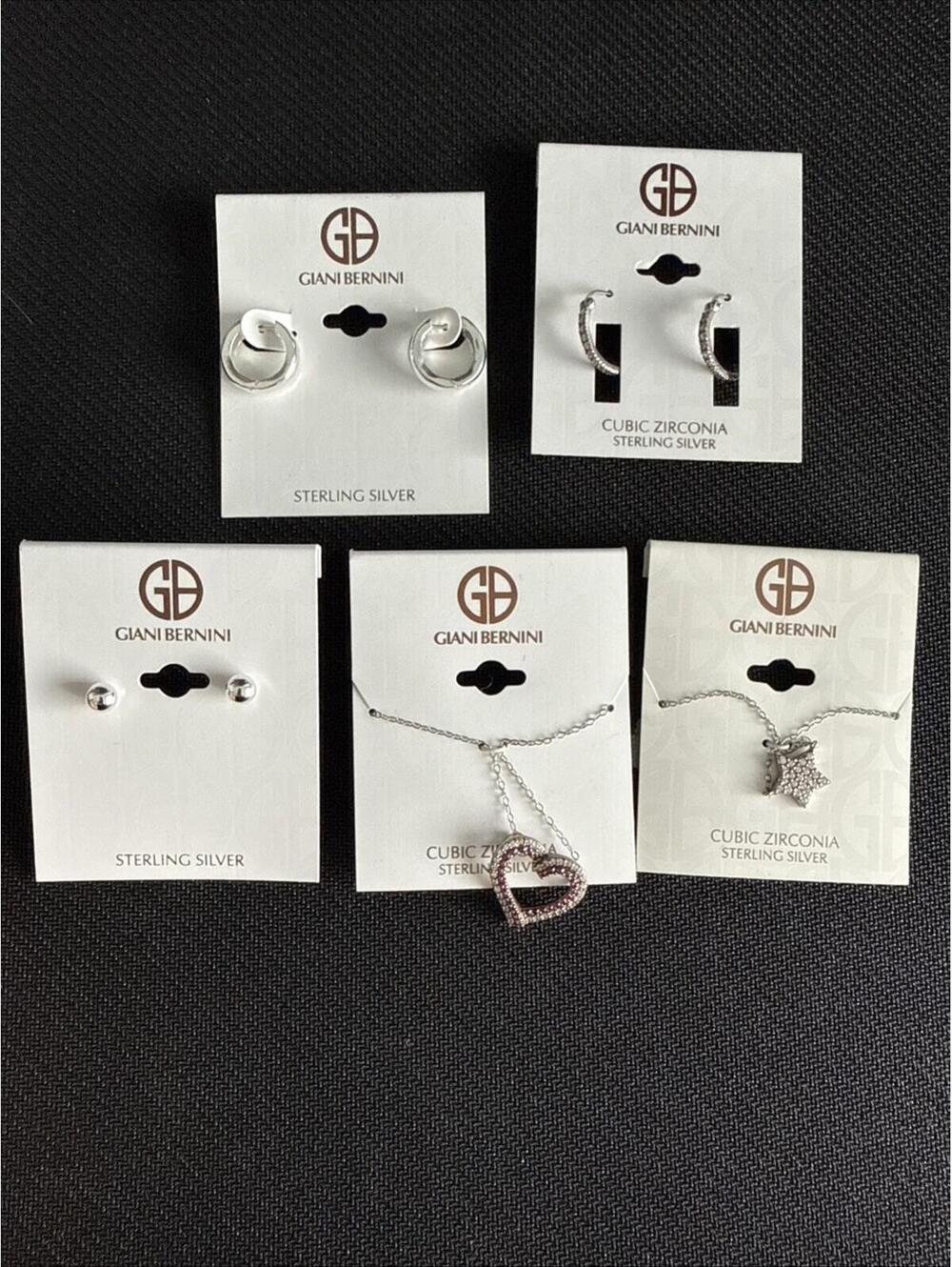NWT Reseller Lot Bundle Giani Bernini Sterling Silver CZ $370